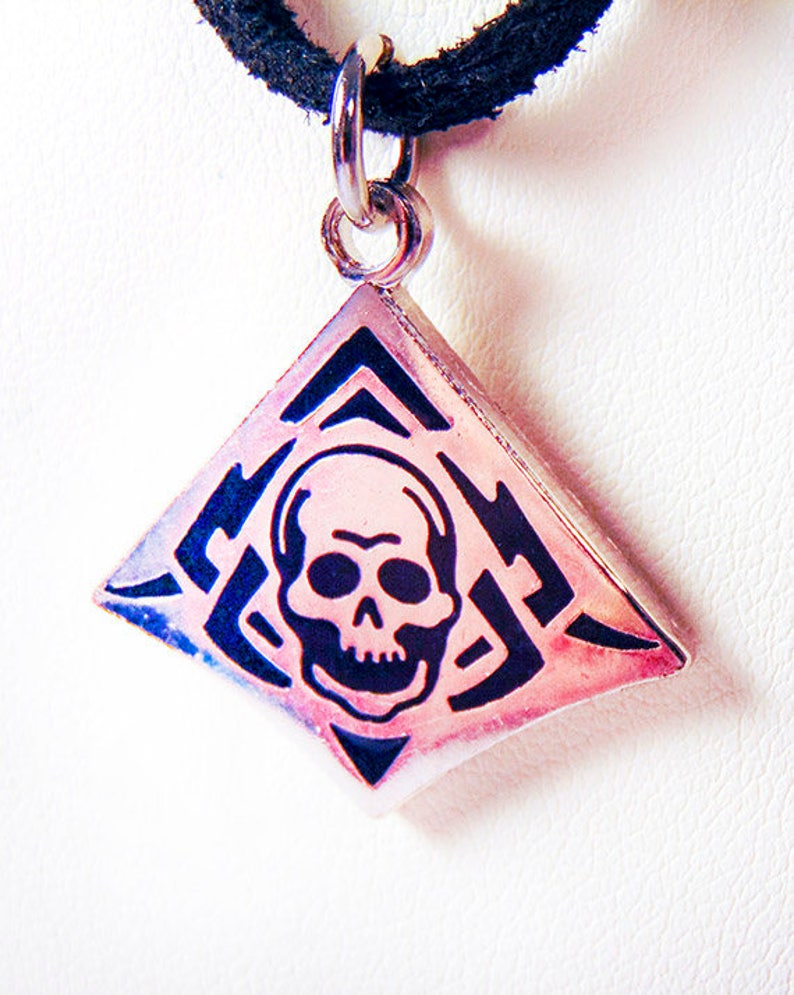 MEN'S SKULL Necklace Skull Necklace Skull Jewelry Etsy