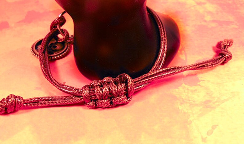 skull charm UNISEX SKULL BRACELET skull jewelry leather cord 1908H adjustable cord brass jewelry brass charm