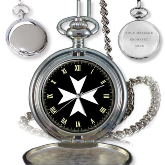 Knights of Malta Maltese Cross Masonic Gents Men display picture 3