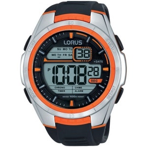 Personalised  Lorus Gents Mens Sports Chronograph Wrist Watch Birthday Anniversary Best Gift   Engraved