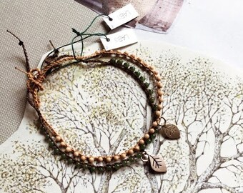 leaf bracelet