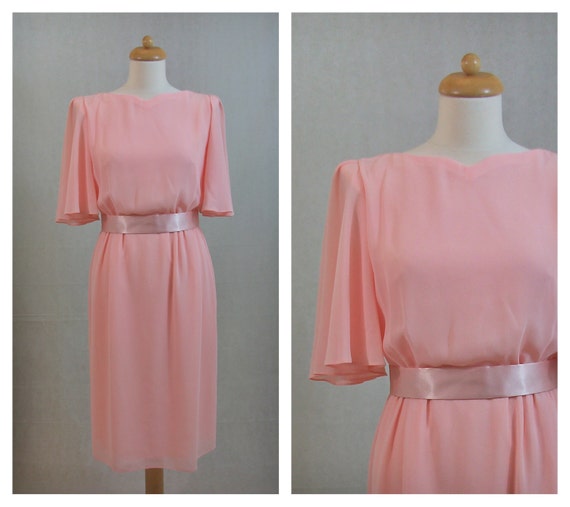 URSULA of Switzerland 80s vintage dress. Light pin