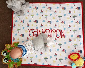 Personalised Baby Quilt