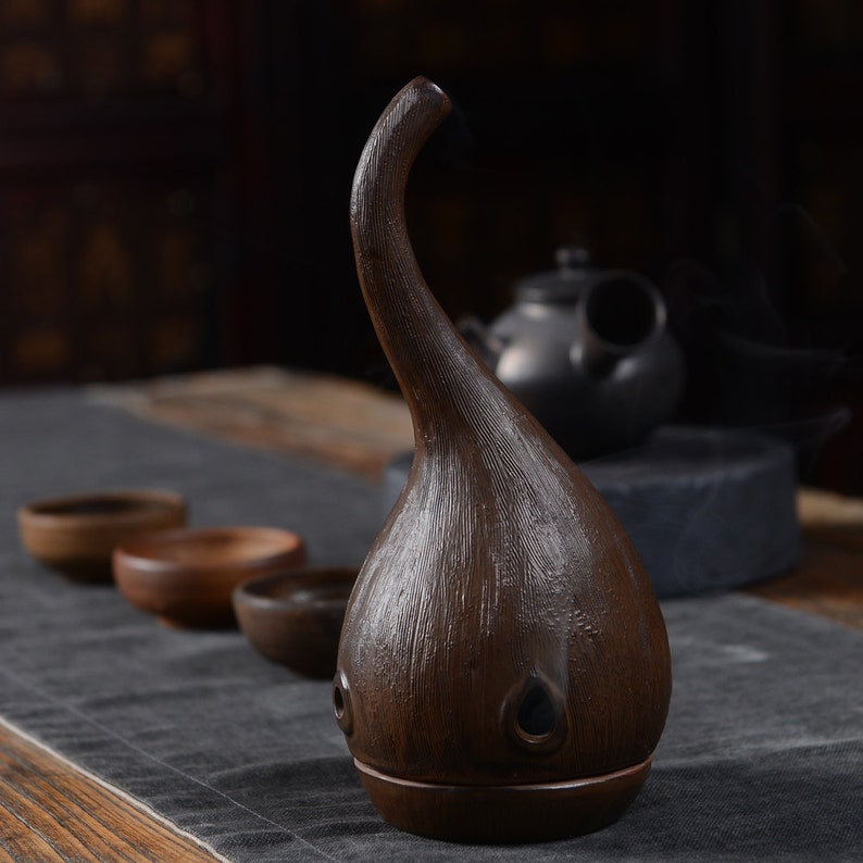 Chinese Traditional Incense Holder Aroma Scent Burner Sculpture Figurine