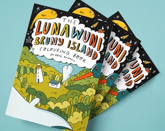 The Lunawuni/Bruny Island Colouring Book