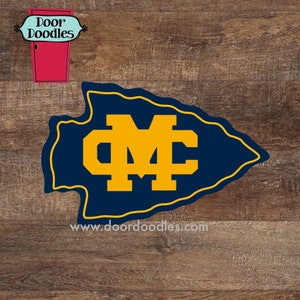 Mississippi College custom door hanger