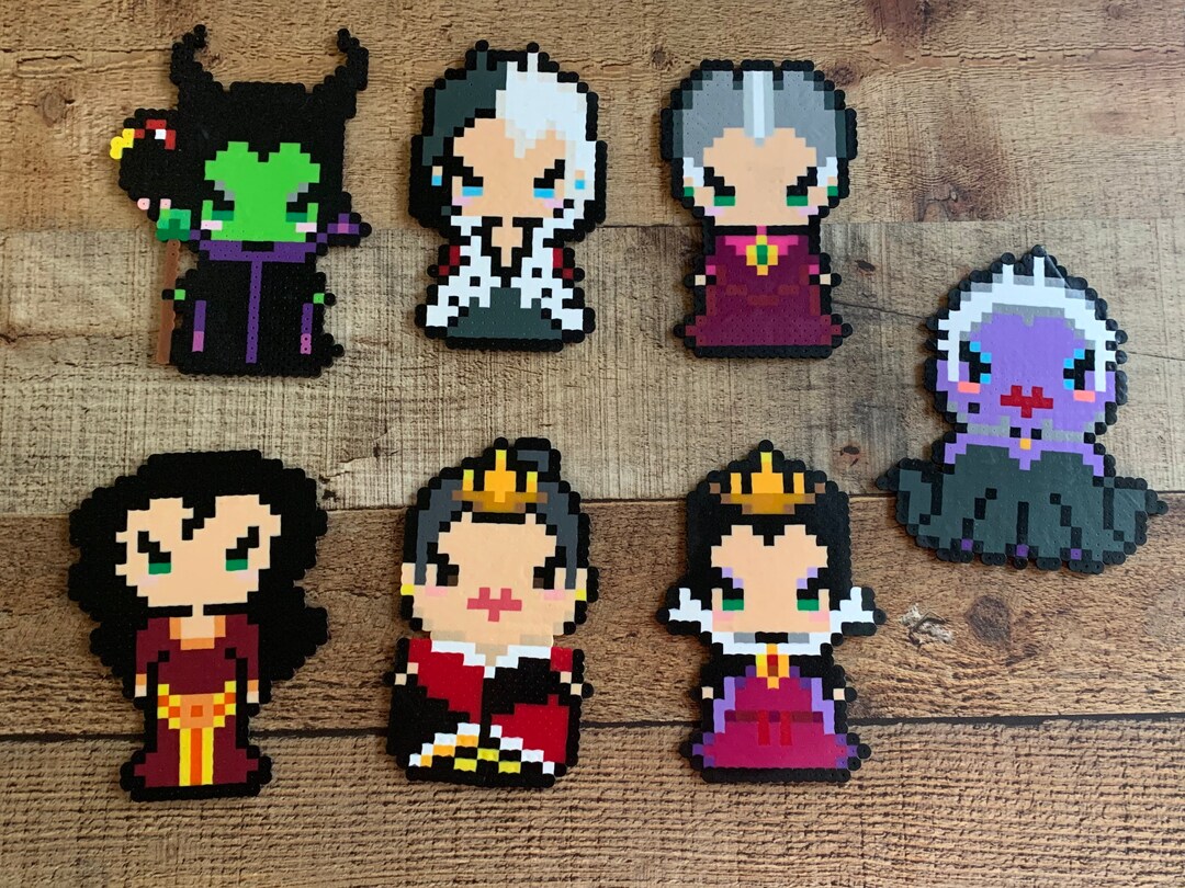 Villain Inspired Perler Beads Etsy