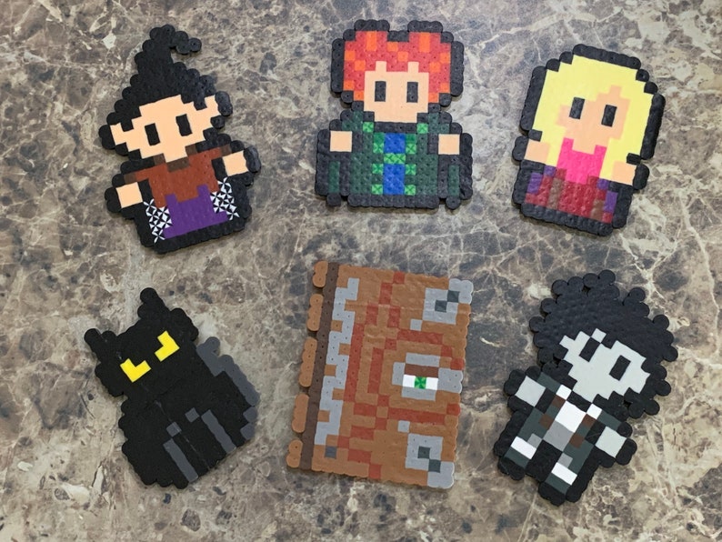 Hocus Pocus Inspired Perler Beads Etsy