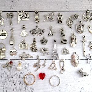 Outlander Create Your Own Charm Dangle Drop Earrings