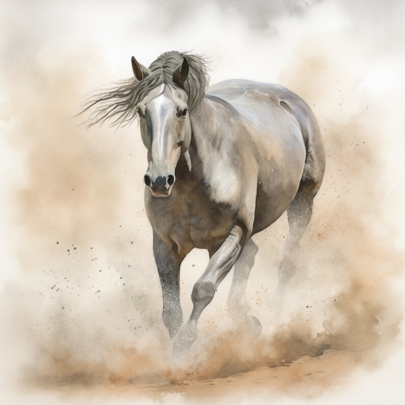 Equine Art: Hand Drawn Horse Illustration (Digital Download), photo 2 of 2