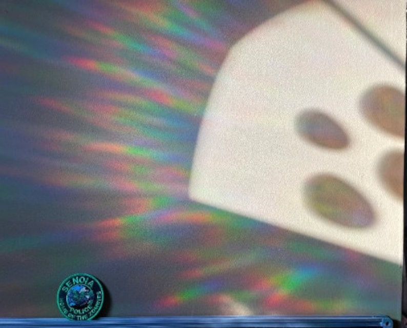 Magic Mushroom Suncatcher Sticker 3" Diameter. Rainbow Maker. Prismatic Window Sticker…, photo 6 of 8