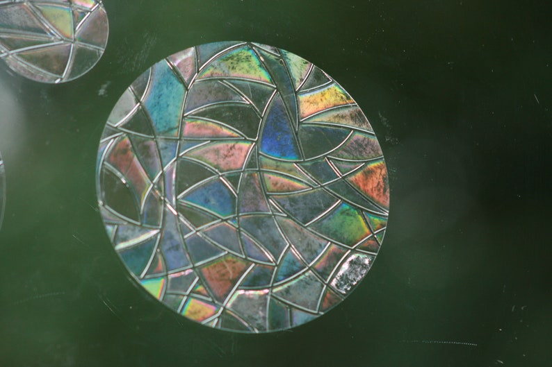 Geometric Shaped Window Clings. Circles, Diamonds, Stars. Sun Catcher. Rainbow Window…, photo 7 of 10