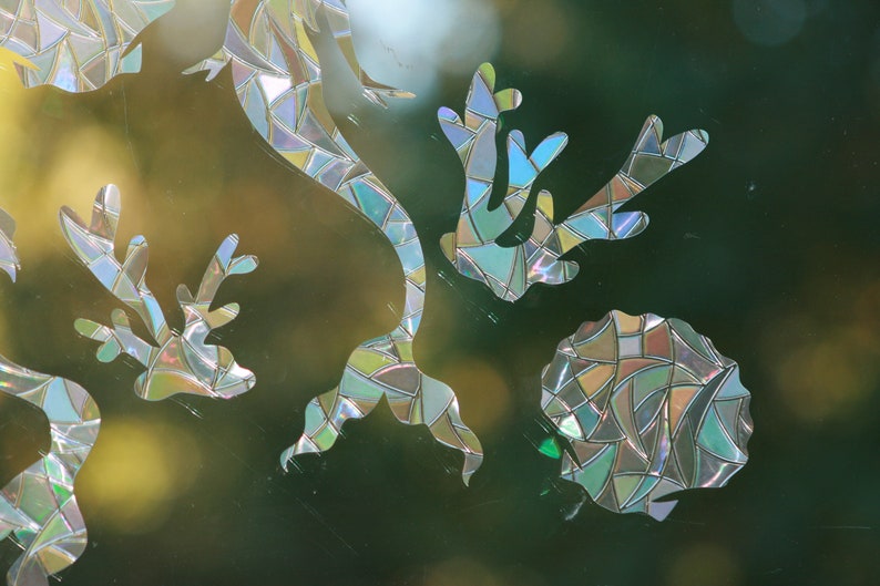 Mermaids, Shells and Coral Window Clings - 10 total with bonuses! Sun Catcher. Rainbow…, photo 6 of 10