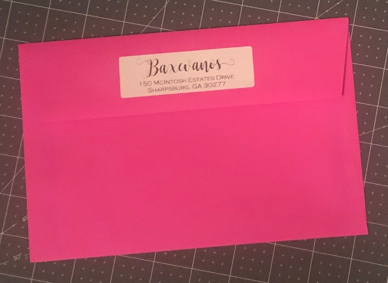 Family Label 1 x 2.125 LAB-17 Address Label Wedding Address Label Return Address Stickers Address Sticker