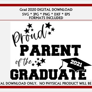 Download Proud Parent of the Graduate Class of 2021 SVG Quarantined ...