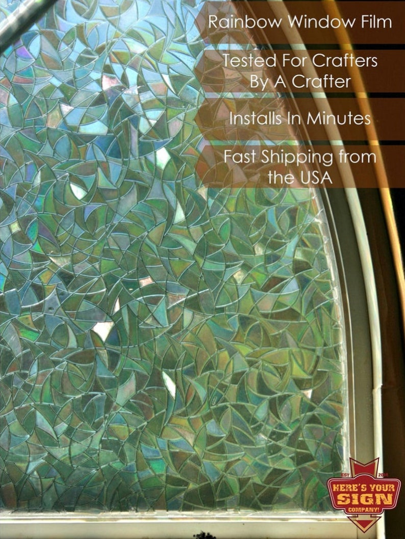 Mushroom Window Clings (Set of 10): Rainbow Prism Sun Catchers, photo 9 of 10