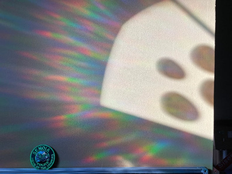 Happy Cloud Window Clings: Rainbow Prism Sun Catchers, Set of 6, photo 5 of 10