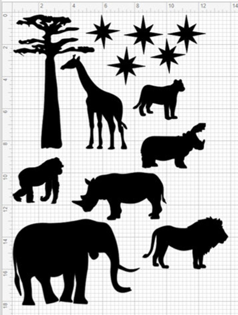 Jungle Animals Window Clings. Sun Catcher. Rainbow Prism Decoration. Static Window Cling…, photo 10 of 10