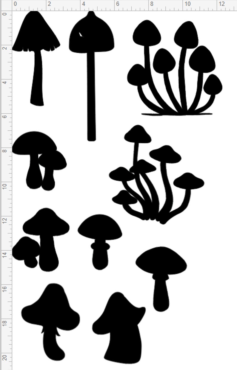 Mushroom Window Clings (Set of 10): Rainbow Prism Sun Catchers, photo 8 of 10