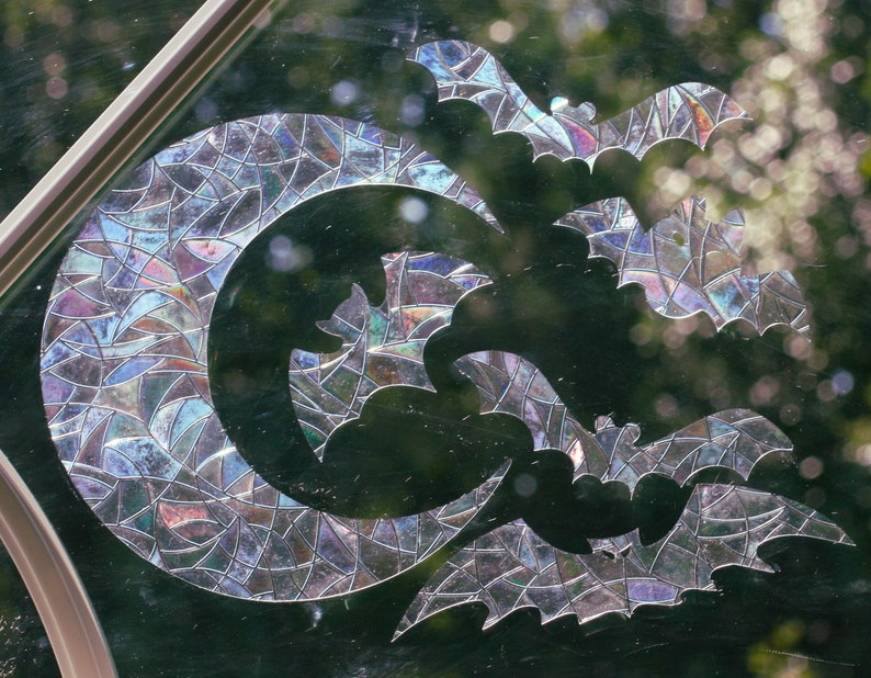 Rainbow Window Film: 3D Holographic Decal, Static Cling, Anti UV, photo 6 of 8