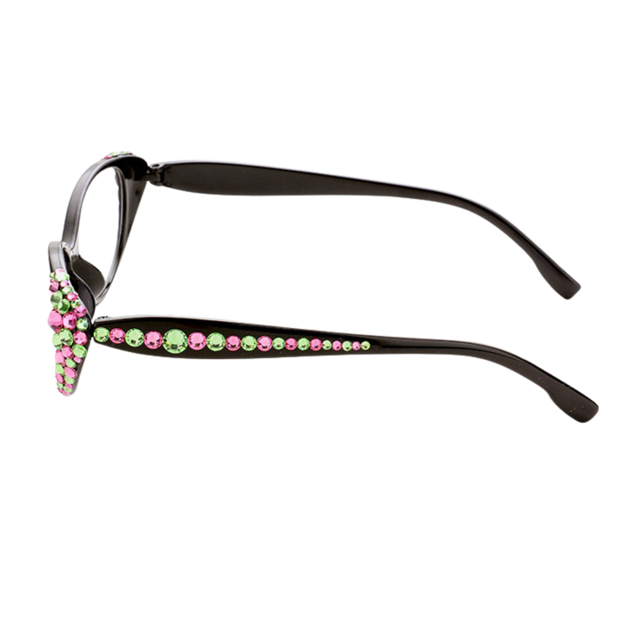 Oval Shape Crystal Reading Glasses, Bling Reading Glasses, Gift for Her, Gift for Mom, Unique ...