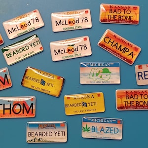 2 10th Scale Rc License Plates