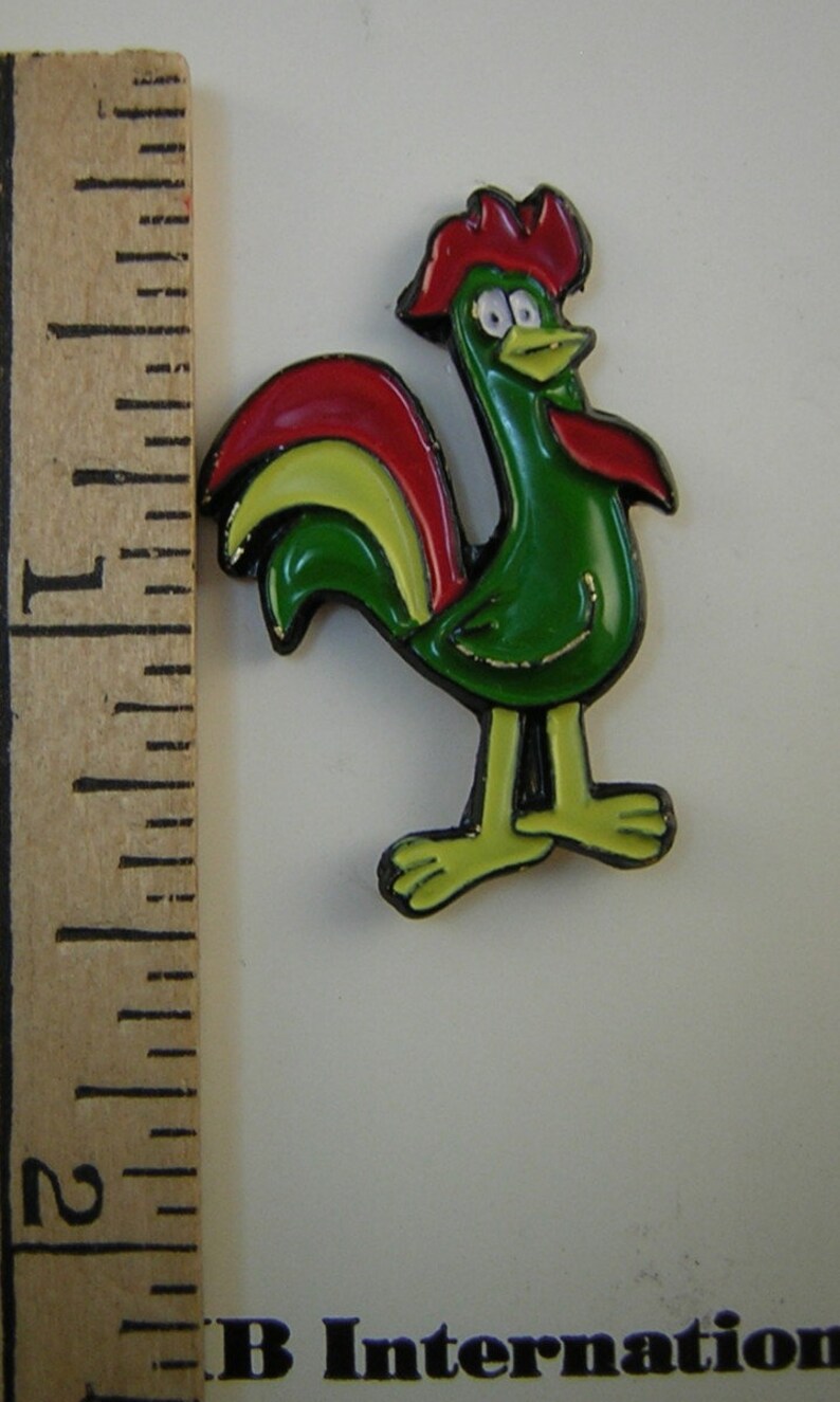 7 Kellogg's Cereal Character Buttons, Aluminum, From JHB, Realistic