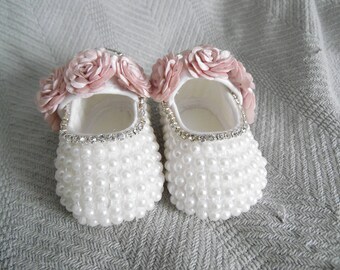 pearl baby shoes