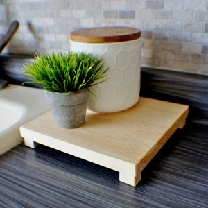 Wood Risers, Wood Tray, Rustic Tray, Farmhouse Decor