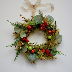 Prêt à expédier, Couronne de Noël, Couronne d’eucalyptus, Couronne de porte, Couronne de cheminée, Couronne de ferme, Cadeau de pendaison de crémaillère, Couronne d’hiver