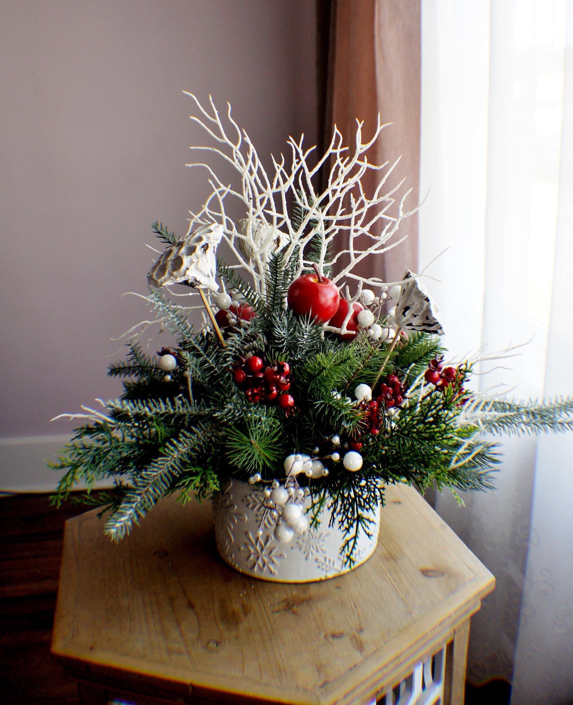Weihnachtsgesteck für bodenvase