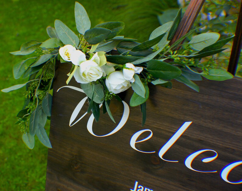 Wedding Sign Swag Wedding Swag Picture Frame Etsy Australia