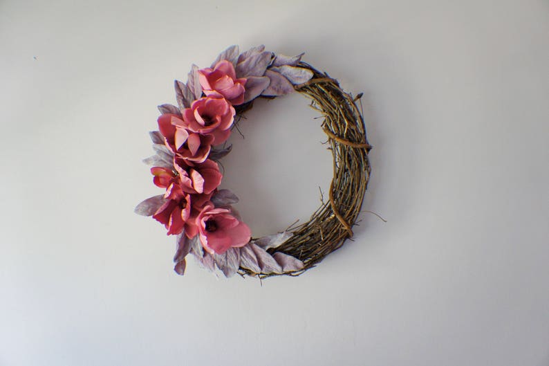 Entryway Wreath Farmhouse Summer Wreath Lambs Ear Wreath Eucalyptus Wreath Year Round Wreath Front Door Wreath BEST SELLER