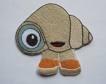 Shell Wearing Shoes Patch Embroidered Patch, Movie Character