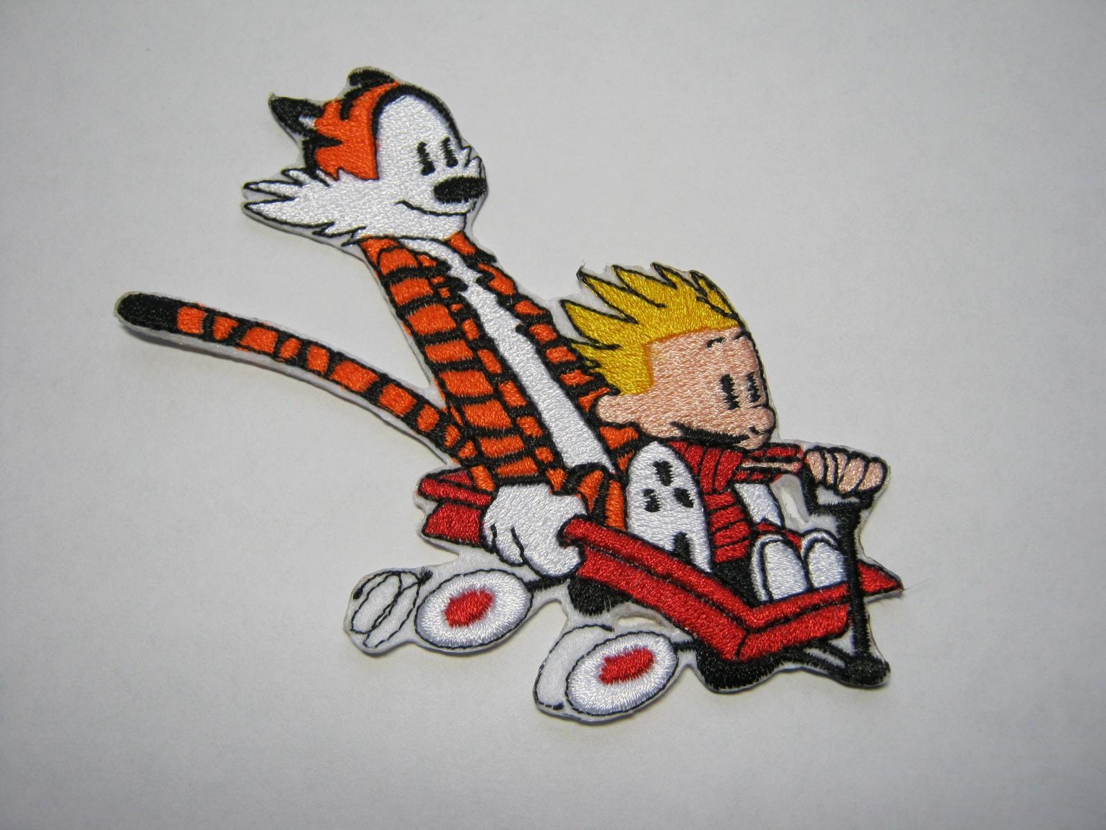Calvin First Ride Bus Calvin and Hobbes Wagon Ride Embroidered Patch, Friends - Etsy