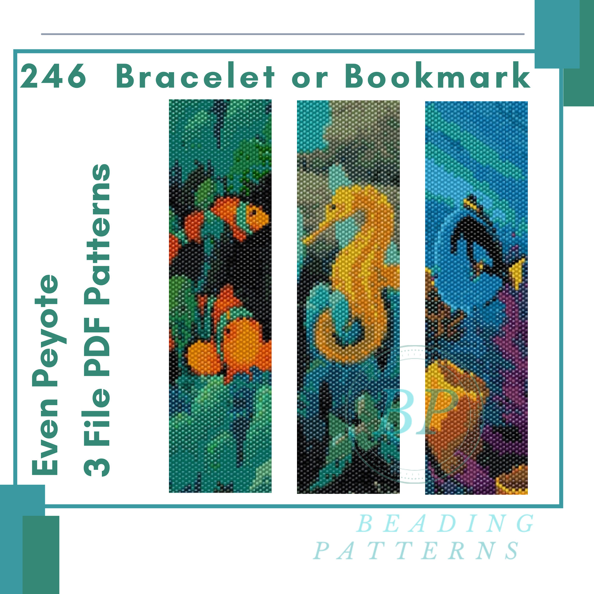 Beading pattern - Bracelet 'Allara
