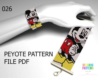 Peyote patterns bracelet beading, miyuki delica woven bookmarks, even peyote stitch beads, 26