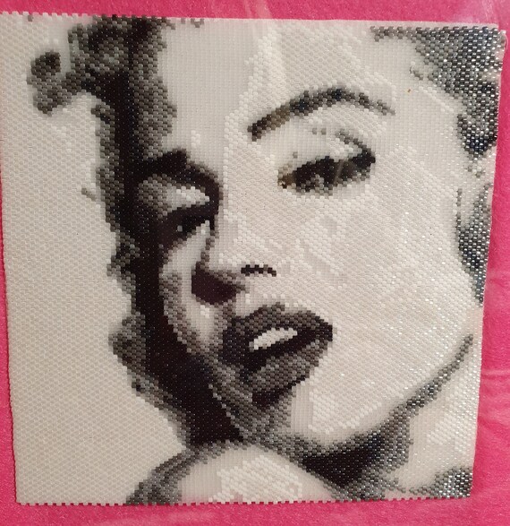 083 Marilyn Monroe Monroe Tapestry Monroe Peyote Monroe Loom