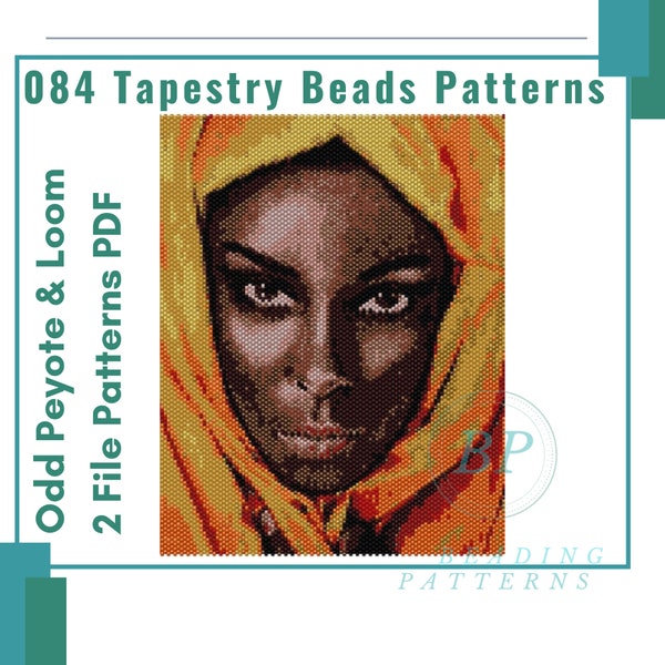 084, african tapestry, african peyote, african loom, even peyote, seed bead pattern, large pattern, tapestry peyote, tapestry loom, big