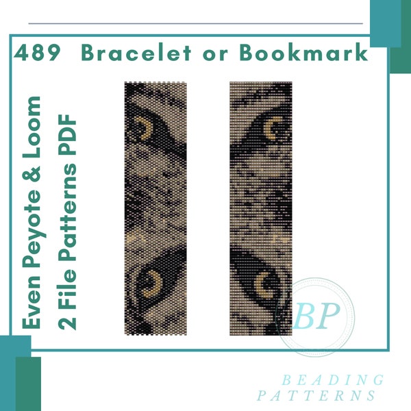 Loomed Wolf Eyes Etsy UK