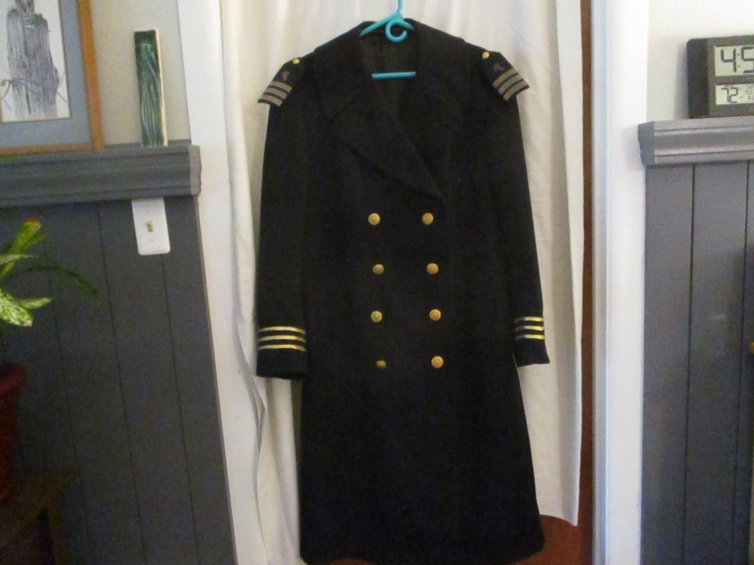 Us Navy Overcoat - Etsy