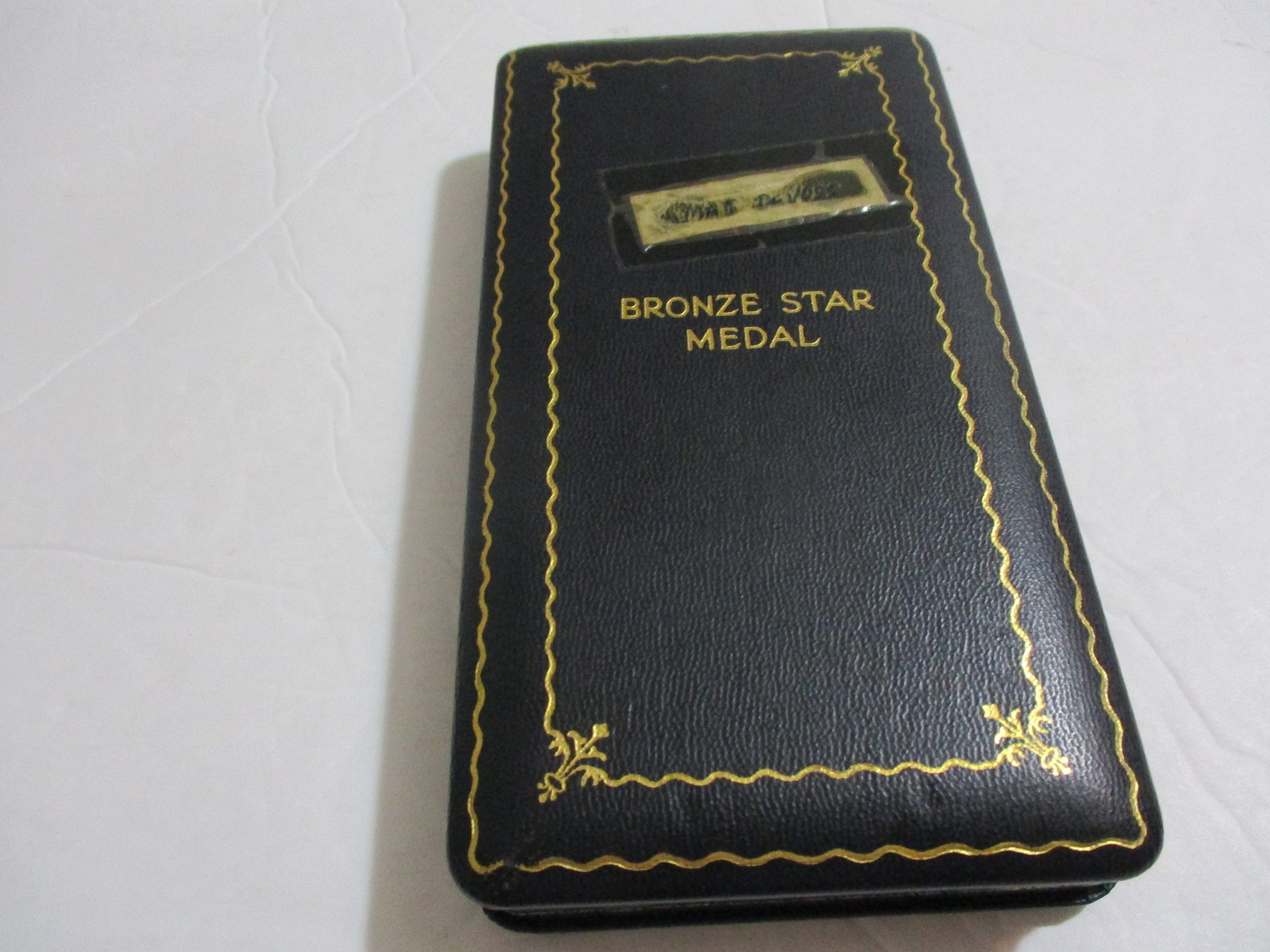 1940 s US Army Bronze Star Medal There Is A Hand Written Etsy