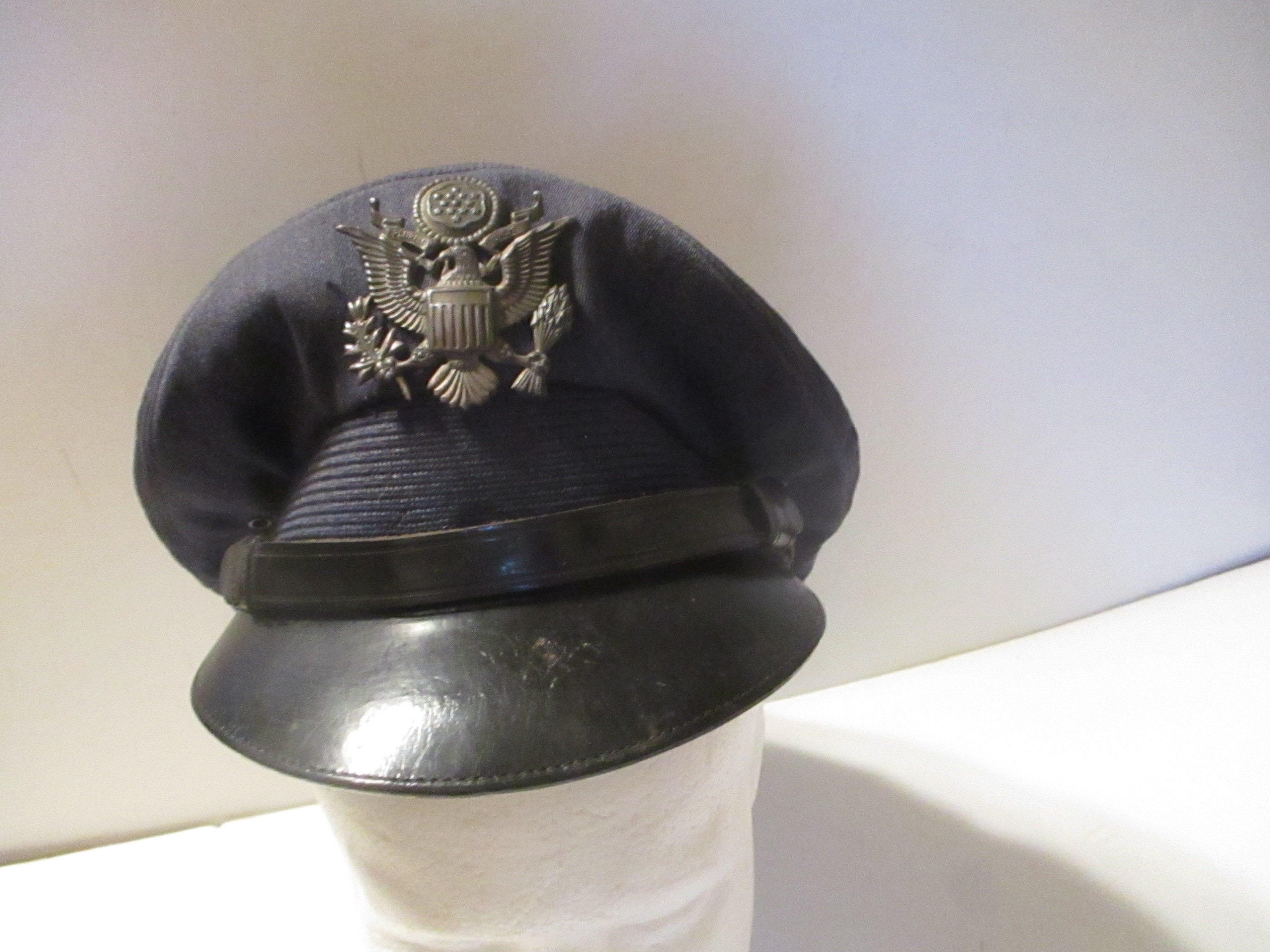 Vintage USAF Air Force Officers Dress Blue Hat – Hahn's World of