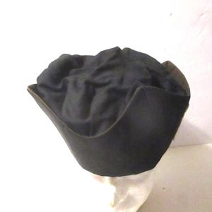 1927 Catholic Chaplain Priest/Bishop Biretta Cap. Named with initials inside.
