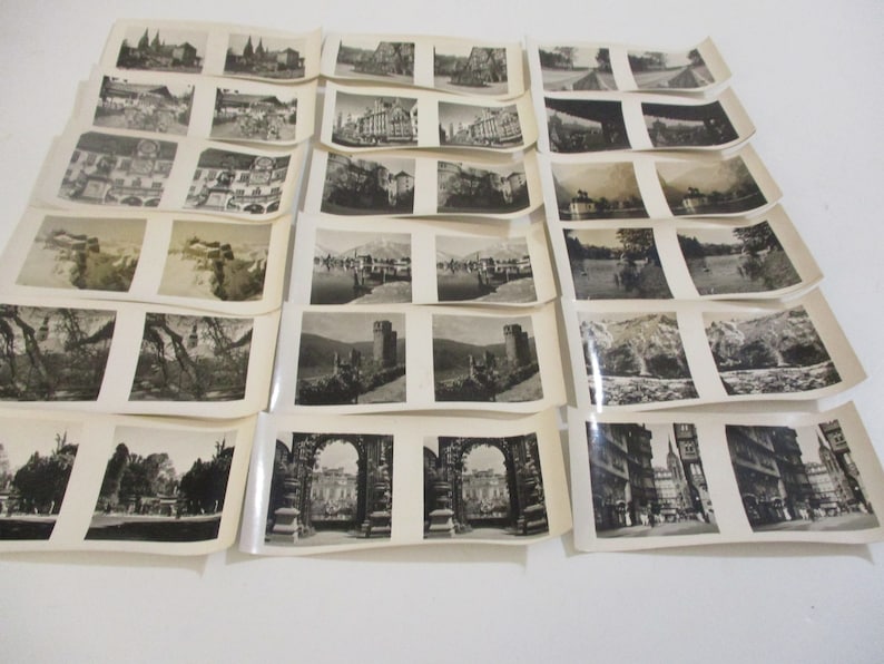 Circa 1946 to 1953 Stereo Book of US Occupied Zone.