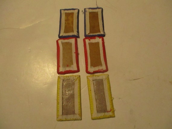 Lot of six 1970's or 1980's East Germ. collar tab… - image 3