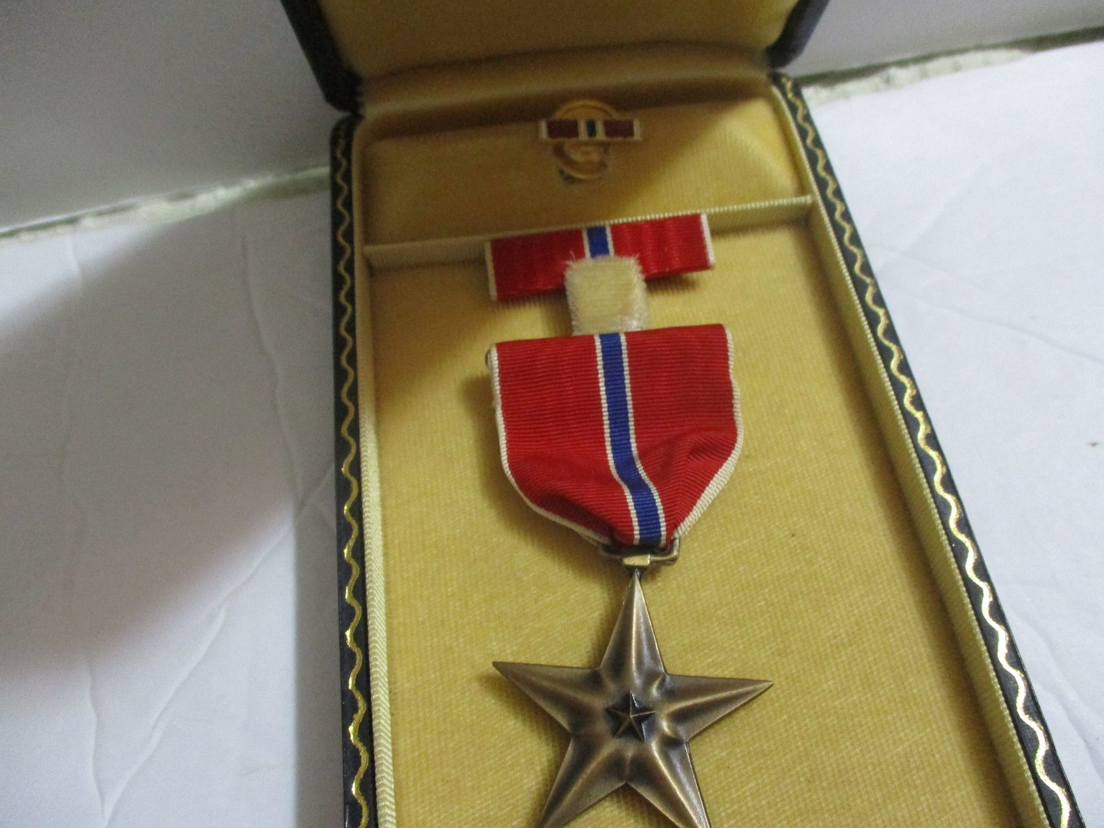 1940 s US Army Bronze Star Medal There Is A Hand Written Etsy