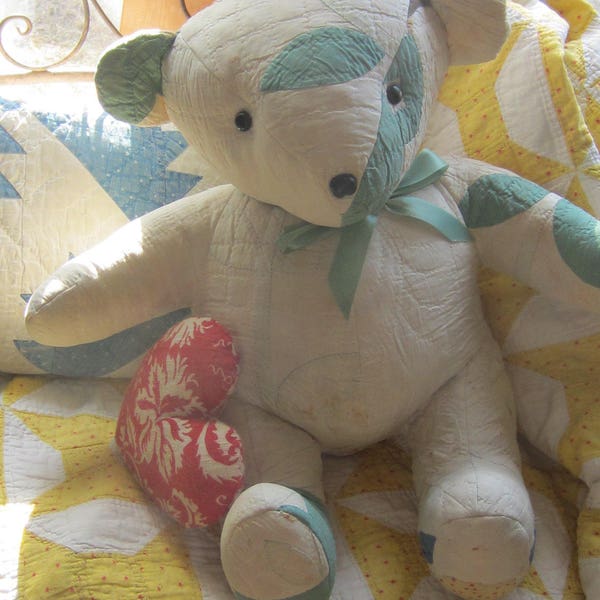 New Best Friend! Cozy Buddy Bear, quilted