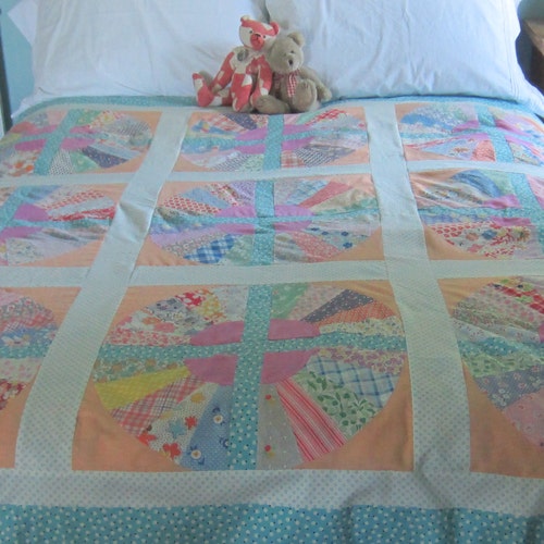 Vintage Applique Quilt Etsy