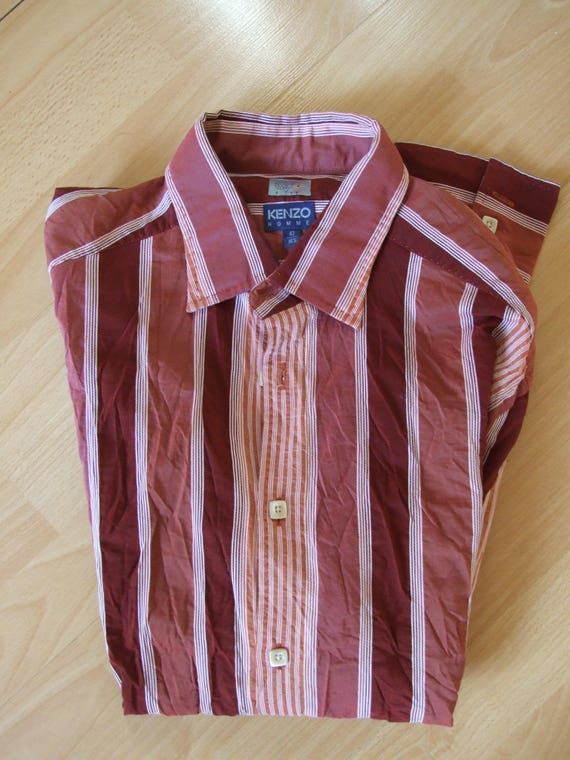 Designer vintage Kenzo Homme men shirt 
